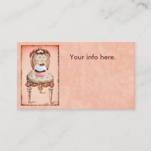 Cupcake Design Business Card