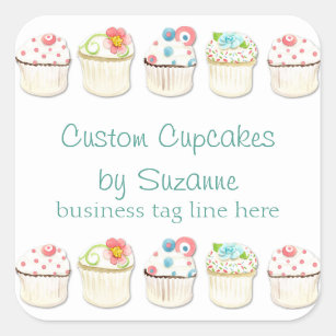 Bake Shop Cupcakes Superspots Stickers - T-46189