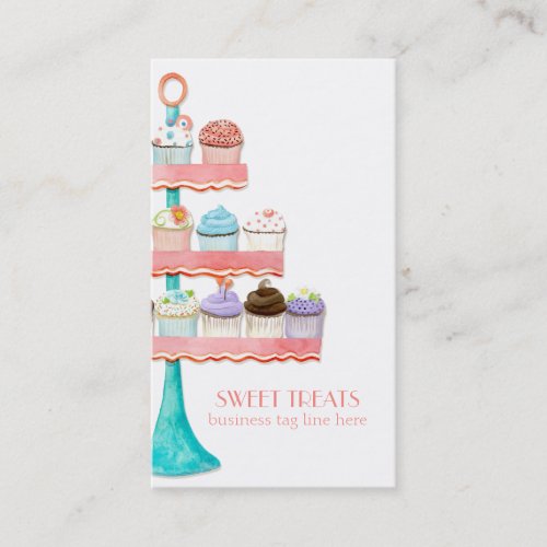 Cupcake Dessert Baking Bakery Business Package Business Card