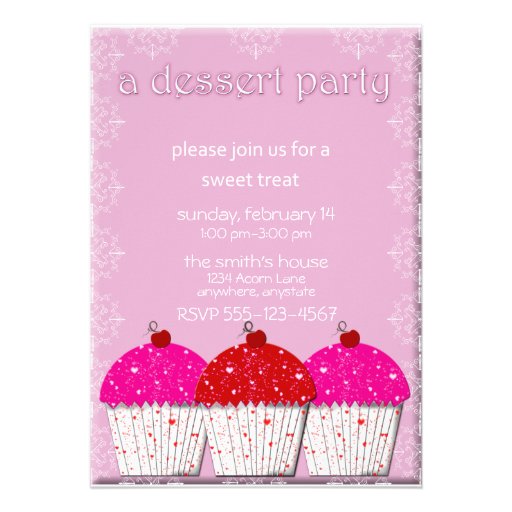 Dessert Party Invitations 2