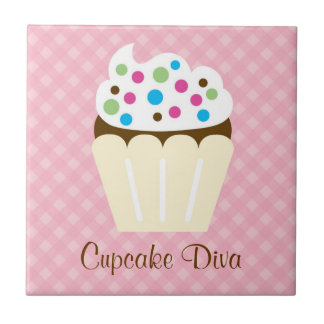 Cupcake Diva Tile