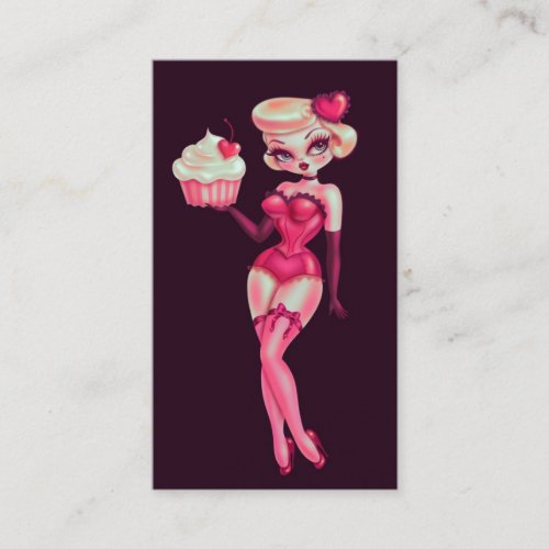 Cupcake Doll Business Card