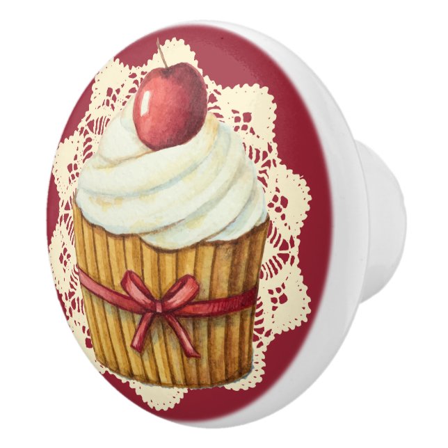 Cupcake Drawer Knob (Right)