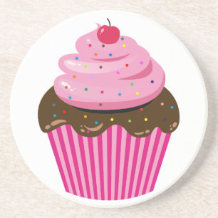 Cupcake Drink Coaster