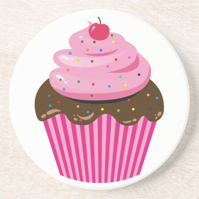 Cupcake Drink Coaster (Front)