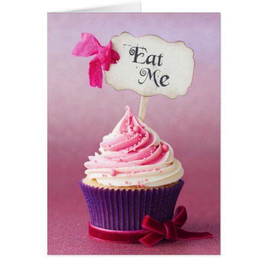 Cupcake - Eat Me Cards (Front)
