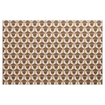 Cupcake Fabric by CREATIVEforBUSINESS at Zazzle