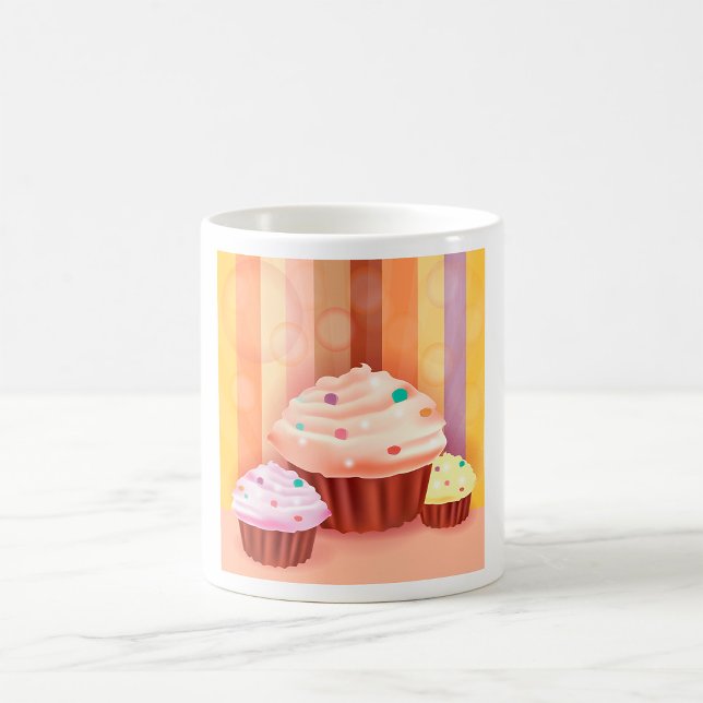 Cupcake Fantasy Colorful Sweet Treats  Coffee Mug (Creator Uploaded)