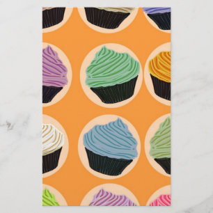 Cupcake Flavors Stationery