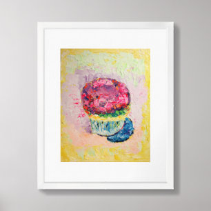 Cupcake Framed Art