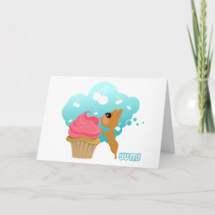 Cupcake Frenchie Card