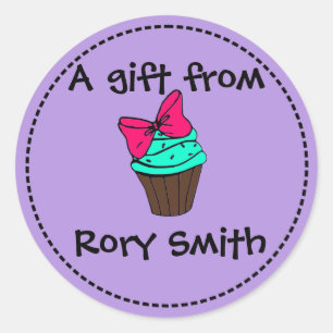 Cupcake Gift Tag