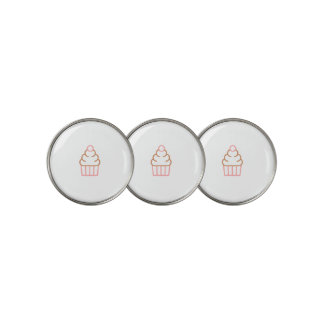 Cupcake Golf Ball Marker