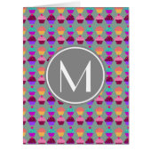 Cupcake Gray Monogram Gifts (Front)