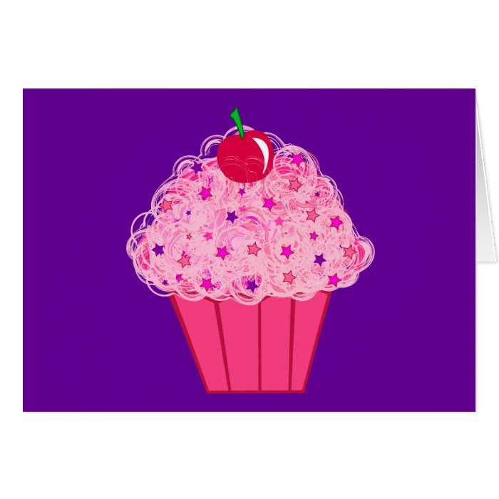 Cupcake Greeting Card