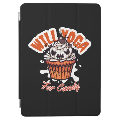 Cupcake Halloween idea for Moms Yoga iPad Air Cover