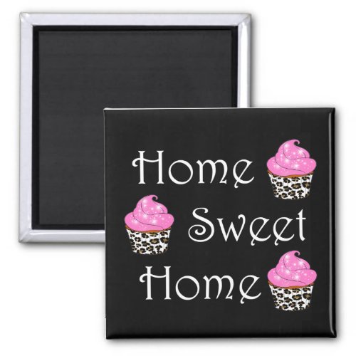Cupcake Home Sweet Home Magnet
