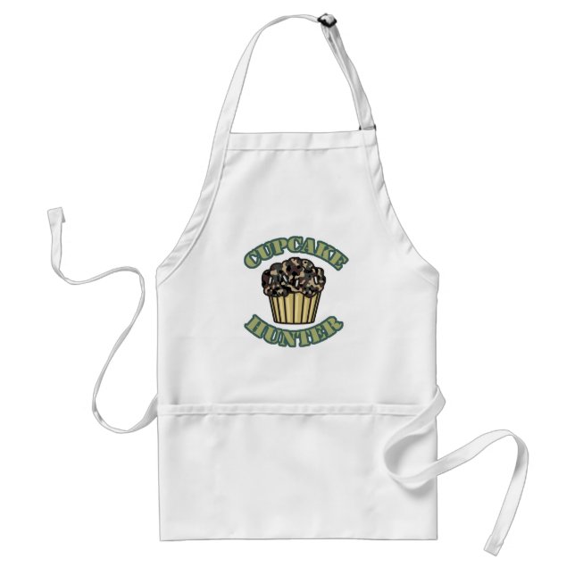 Cupcake Hunter Adult Apron (Front)