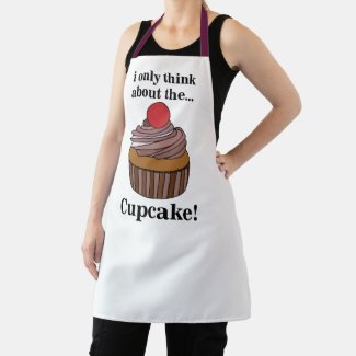 Cupcake I Only Think About The Cupcake 