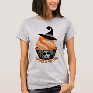 Cupcake in the oven,funny halloween maternity shir T-Shirt