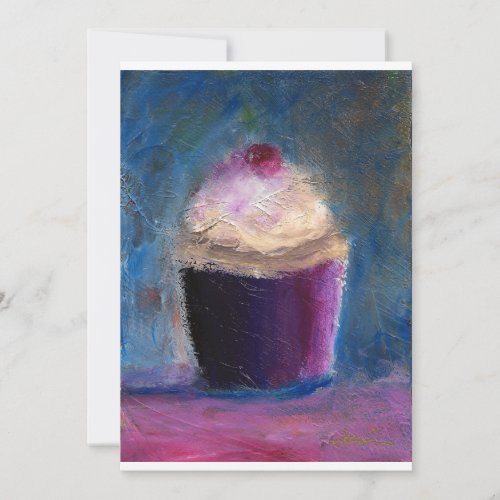 Cupcake invitations