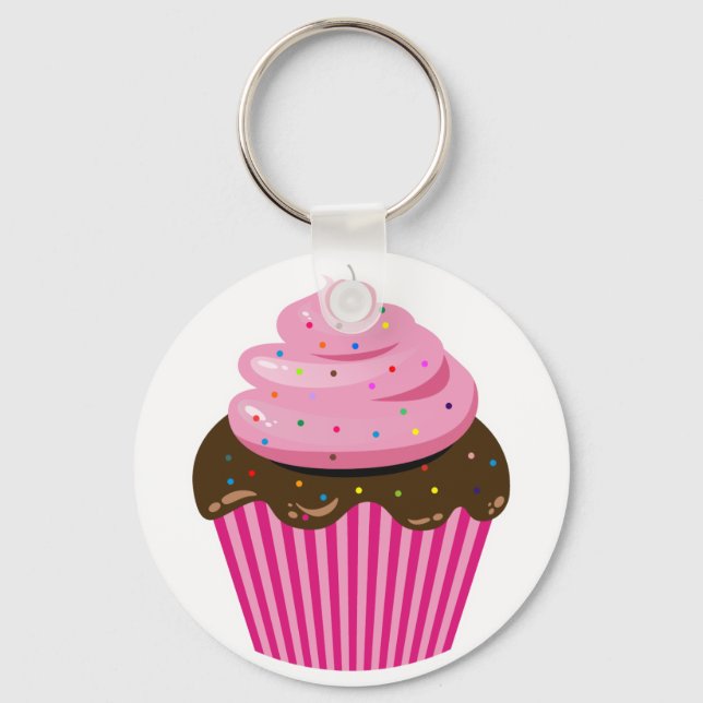Cupcake Keychain (Front)