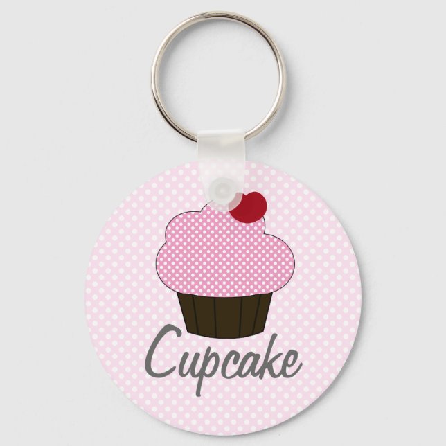 Cupcake Keychain (Front)