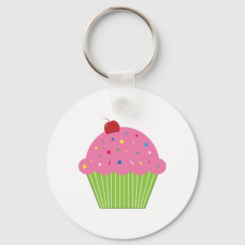 Cupcake Keychain