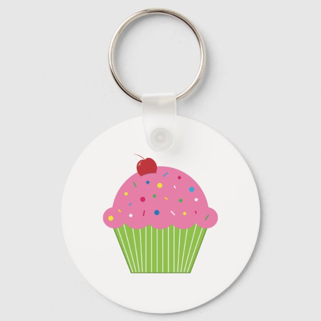 Cupcake Keychain (Front)