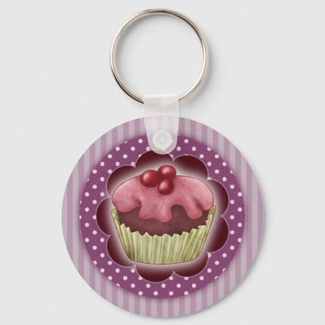 Cupcake Keychain (Front)