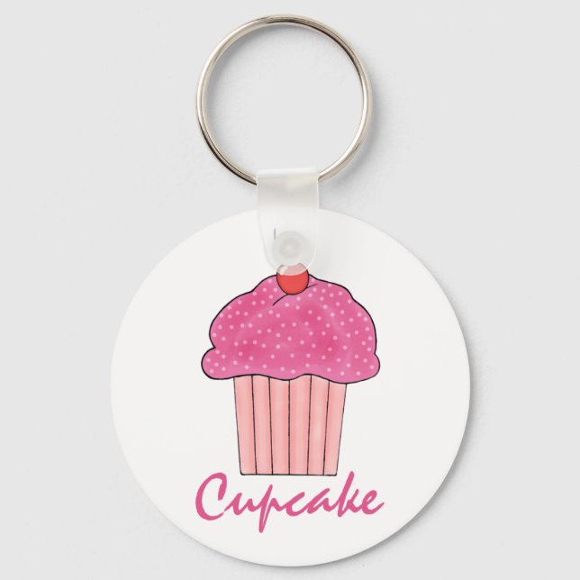 Cupcake Keychain (Front)