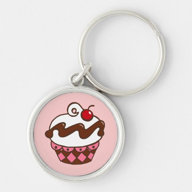 Cupcake Keychain (Front)