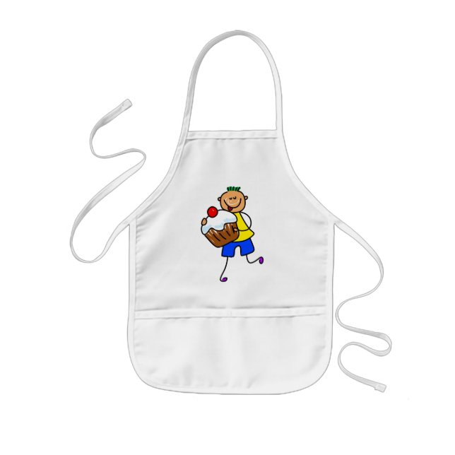 cupcake kid kids' apron (Front)