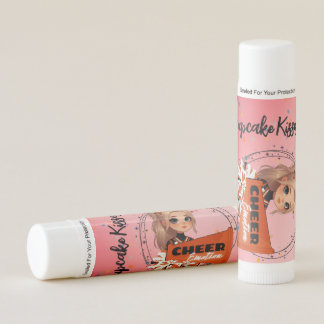 Cupcake Kisses Cheer Emotion Lip Balm