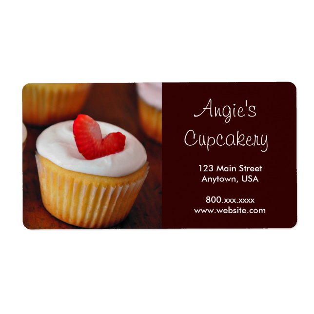 Cupcake Label (Front)