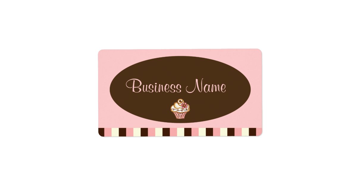 Cupcake Labels Zazzle