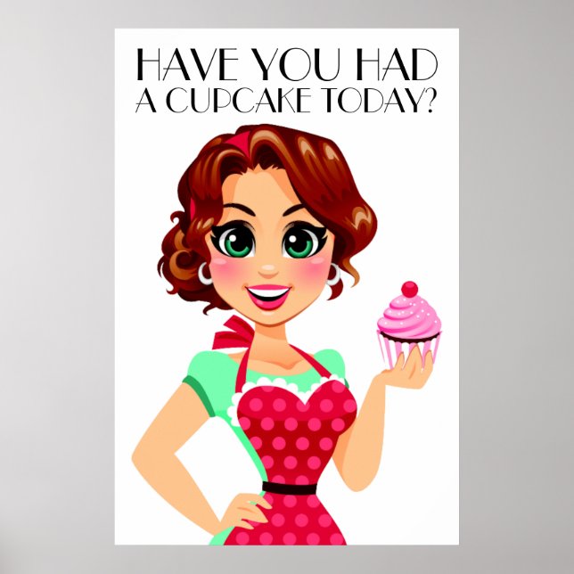 Cupcake Lady Signature Line Poster (Front)
