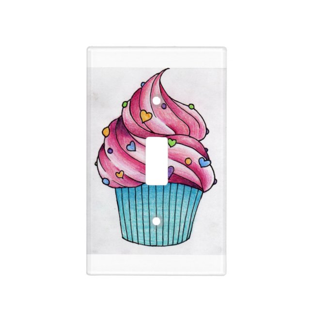 cupcake Light Switch Cover (Front)