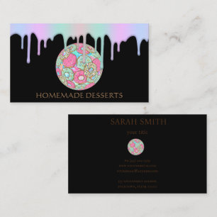 Cupcake Logo Bakery Chef,cute Business Card