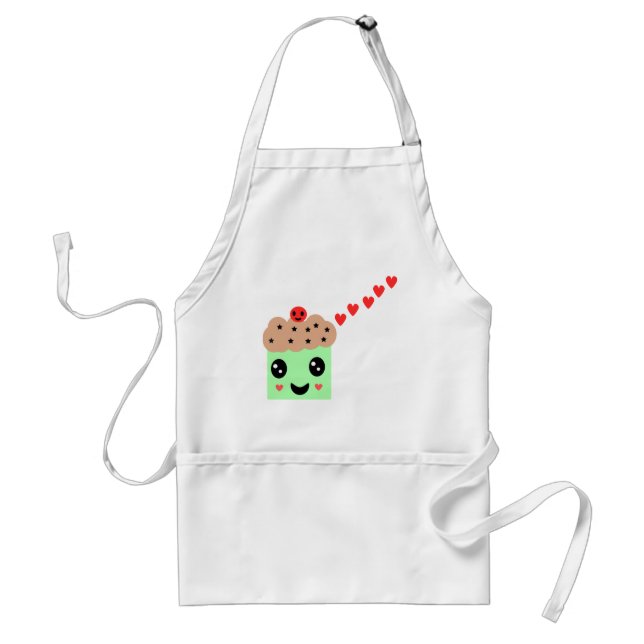 Cupcake Love Adult Apron (Front)