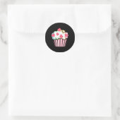 Cupcake Love Classic Round Sticker (Bag)