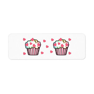 Cupcake Love Label
