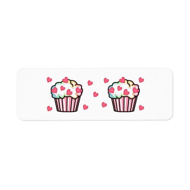 Cupcake Love Label (Front)