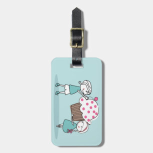 Cupcake Love Luggage Tag