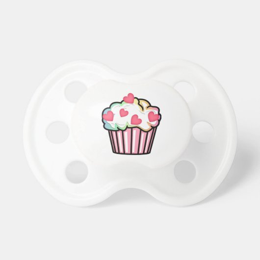 Cupcake Love Pacifier (Front)