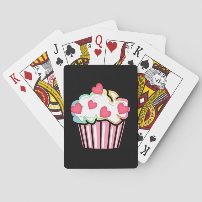 Cupcake Love Poker Cards (Back)