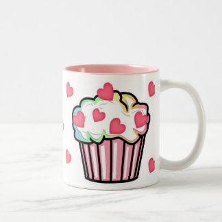 Cupcake Love Two-Tone Coffee Mug