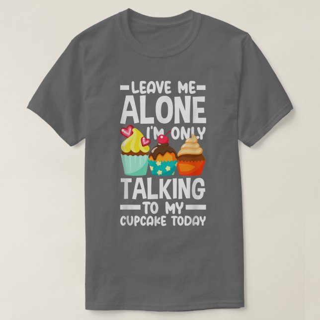 Cupcake Lover Funny Baking  1369 T-Shirt (Design Front)