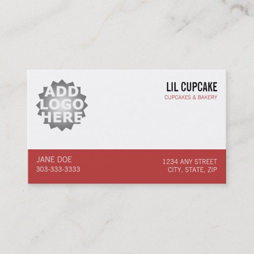 Cupcake Loyalty Business Card