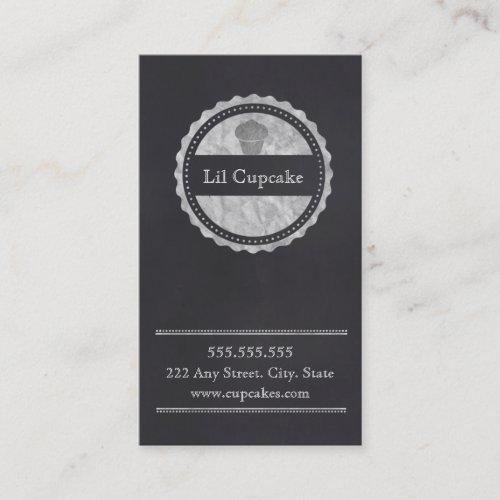 Cupcake Loyalty Business Card
